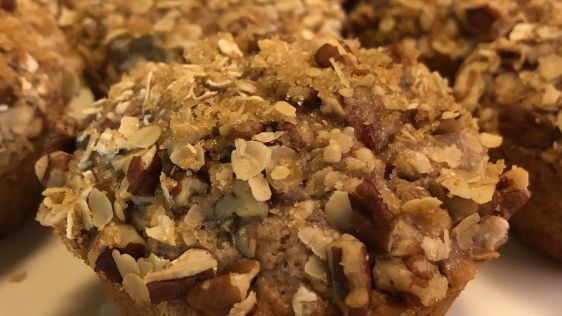 The Best Blueberry Banana Muffins recipe