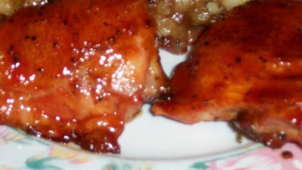 Sweet Barbecue Broiled Or Grilled Chicken recipe
