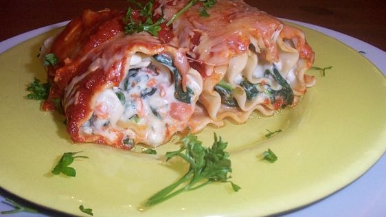 Kmt's Low Fat Ricotta Spinach Rolls recipe