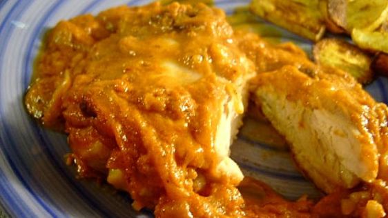 Peanut Butter Chicken With Chile recipe