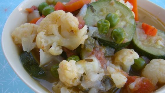 Fresh Vegetable Basil Soup recipe