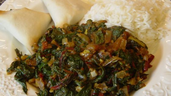 Red Chard Saag recipe