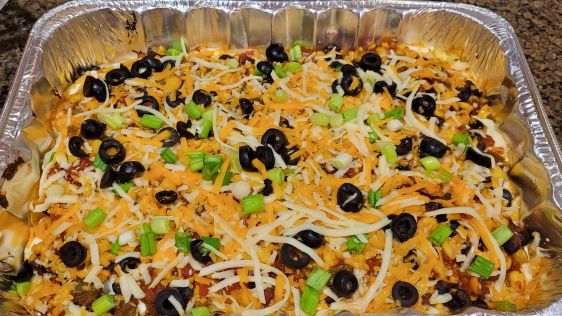 Mexican Lasagna With Black Beans And Corn recipe