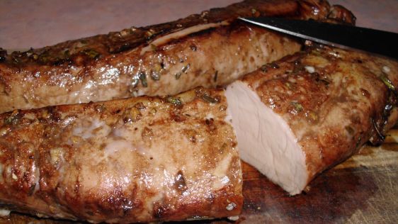 Tender Balsamic Marinated Pork Tenderloin recipe