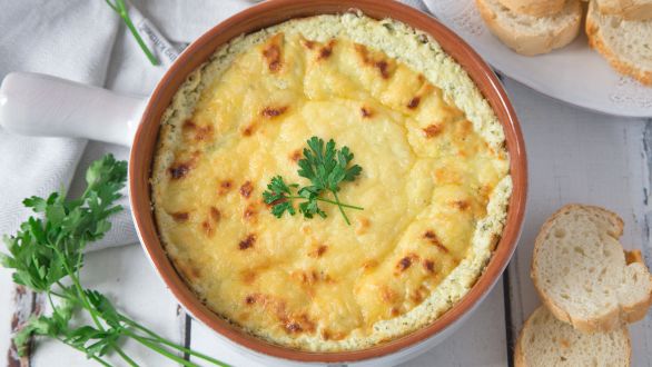 Roasted Garlic Asiago Dip recipe