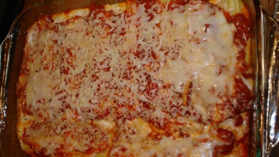 The Best Cheese Manicotti recipe