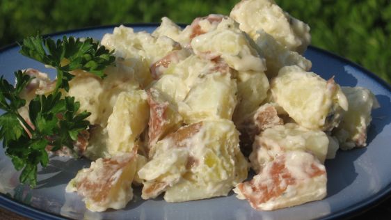 Potato Salad Dressed With Red Wine Vinegar recipe