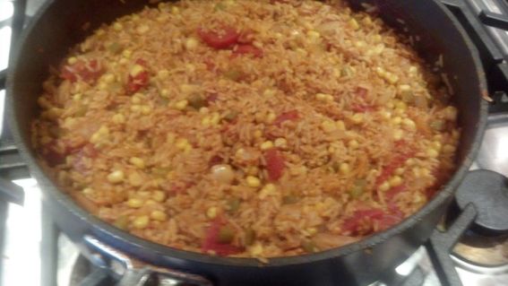 Low Fat Spanish Rice recipe