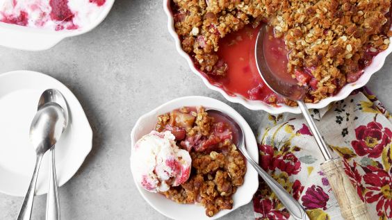 Rhubarb Crisp recipe