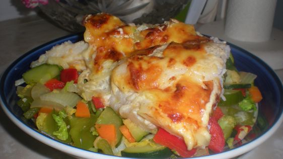 Cheesy Baked Fillet Of Fish Casserole recipe