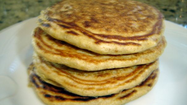 Oat And Wheat Germ Pancakes recipe