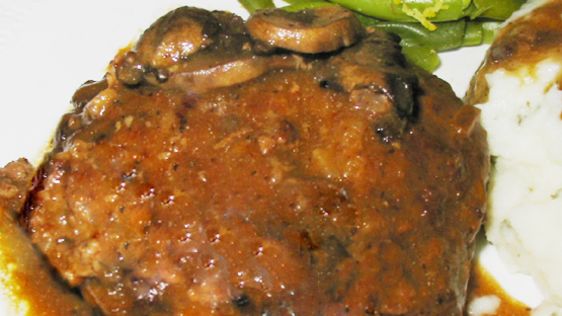 Hamburger Steak With Gravy recipe